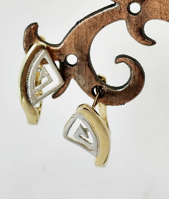 Cercei aur 14K , 2.04 gr. ( AG35 B 34715.4 ) Garantie 2 ani!