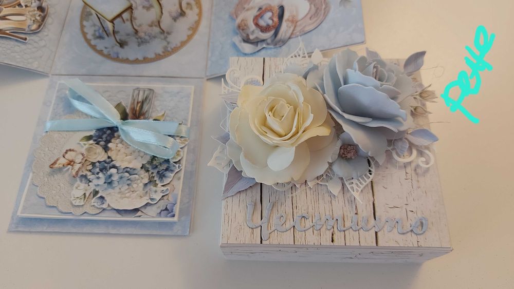 Ръчна експлодираща кутия за сватба, юбилей, бал, рожден ден