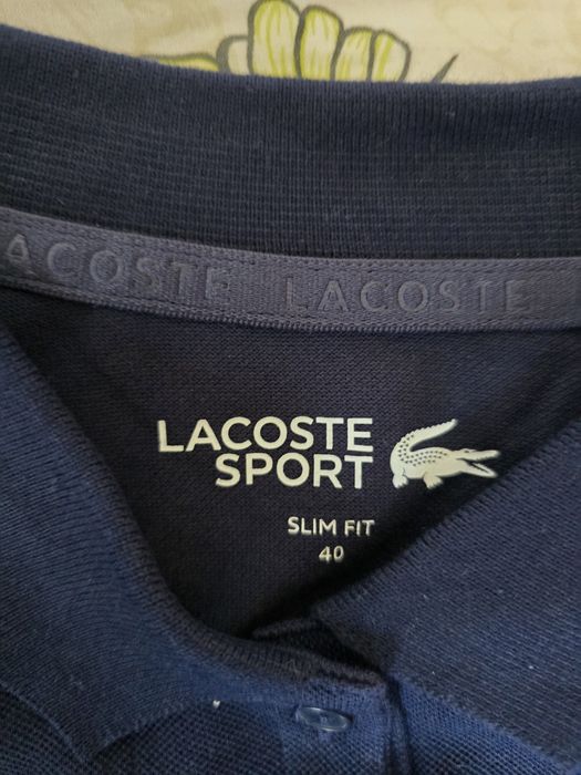 Tricou Polo Lacoste Dama, original, mărime 40 și 42 slim fit  / OFERTA
