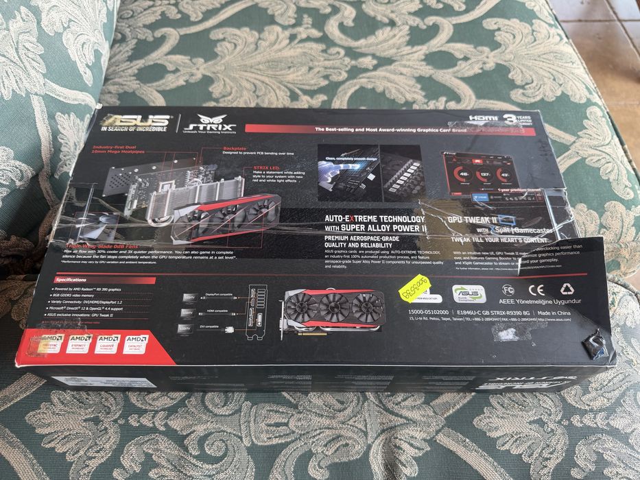 ASUS ROG STRIX Radeon R9 390 8GB GDDR5 – stare foarte bună