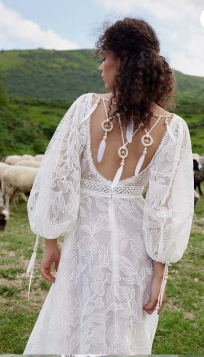 Rochie de mireasa Boho