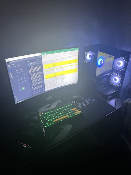 PC , Full set up , Kompyuter, I5 14400 , RTX 3060 , 1 tb SSD