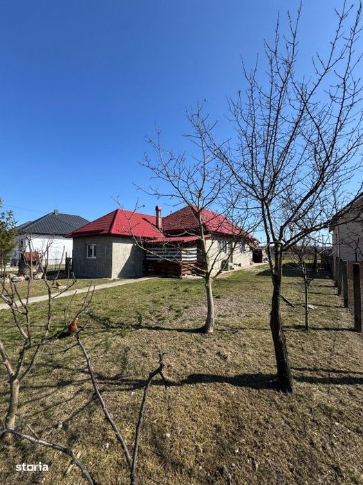 Casa 2022 in Hideaga, 80 mp utili, teren 14 ari, garaj, mobilata