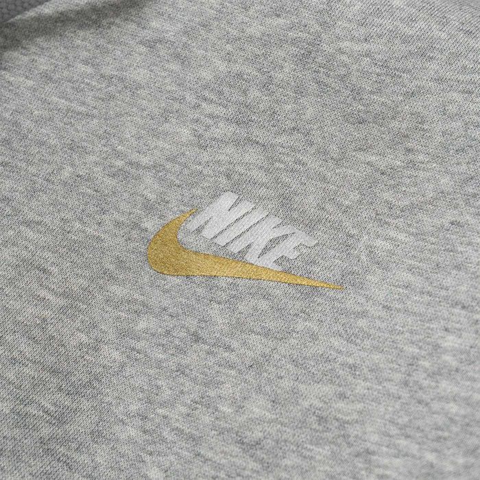 НОВ оригинален сив памучен суичър фланела NIKE Найк размер L от САЩ
