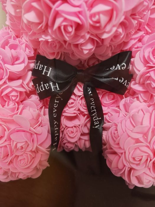 Мече от вечни рози 40 см .