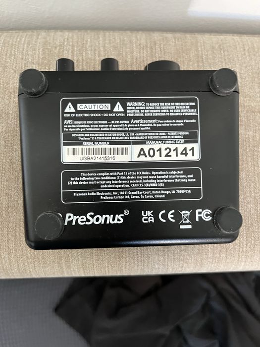 Аудио интерфейс PreSonus AudioBox GO