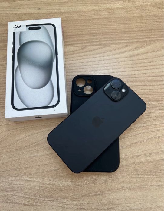  iPhone 15 128GB Black | Оригинал | Face ID | Коробка