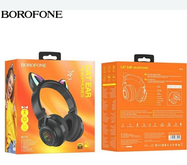 Borofone Cat Ear Headphones