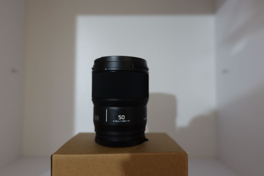 Obiectiv panasonic lumix 50mm F1.8 mirrorless Full Frame montura-L nou nouț.