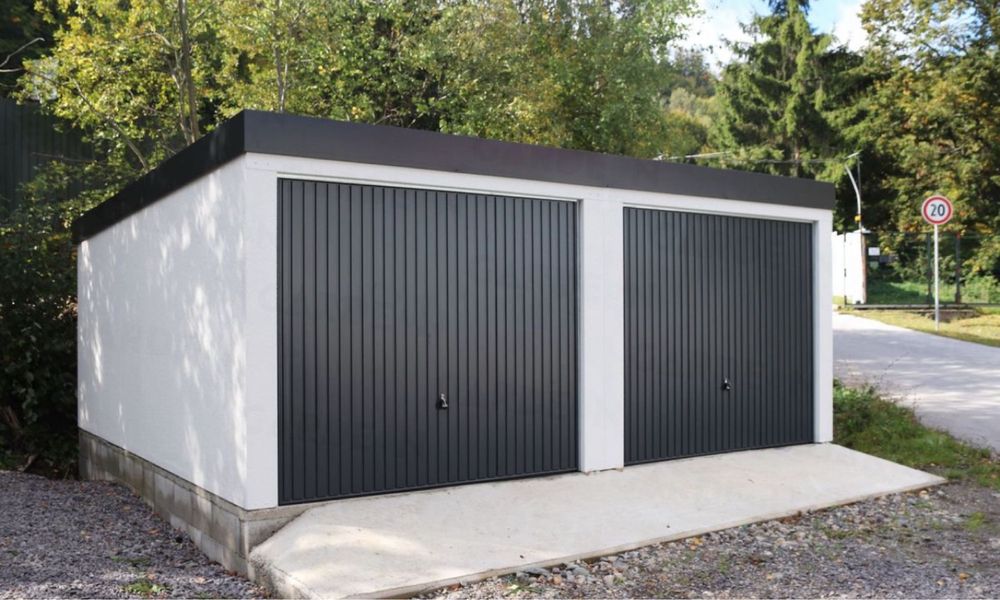 Garaje auto din panouri sandwish