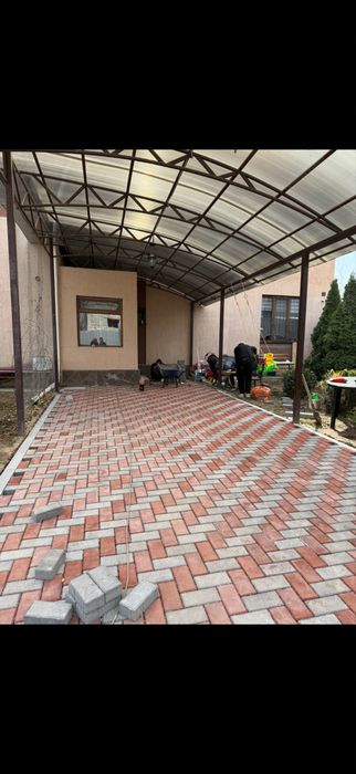 Укладка брусчатки