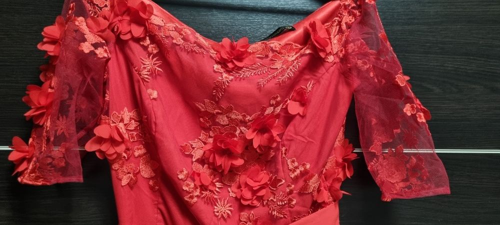 Rochie eleganta de ocazie, rosie, 42, Star Shiners