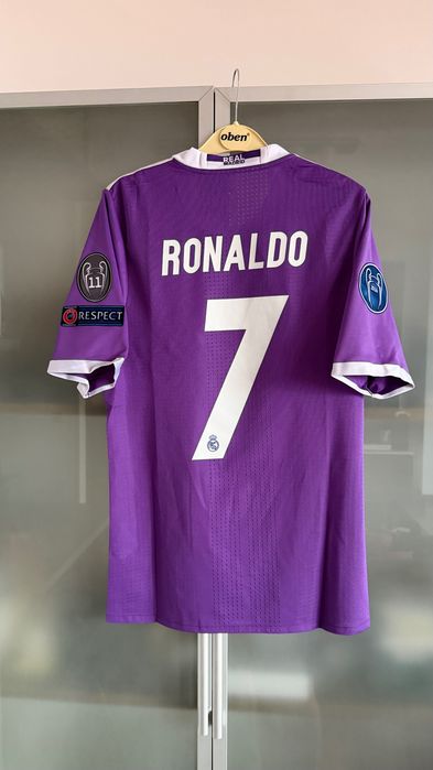 Tricou Real Madrid, Ronaldo mov 2016/2017 UCL