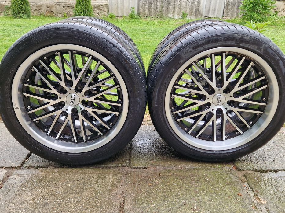 Vând jante cu cauciucuri 235/45/18   Preț negociabil