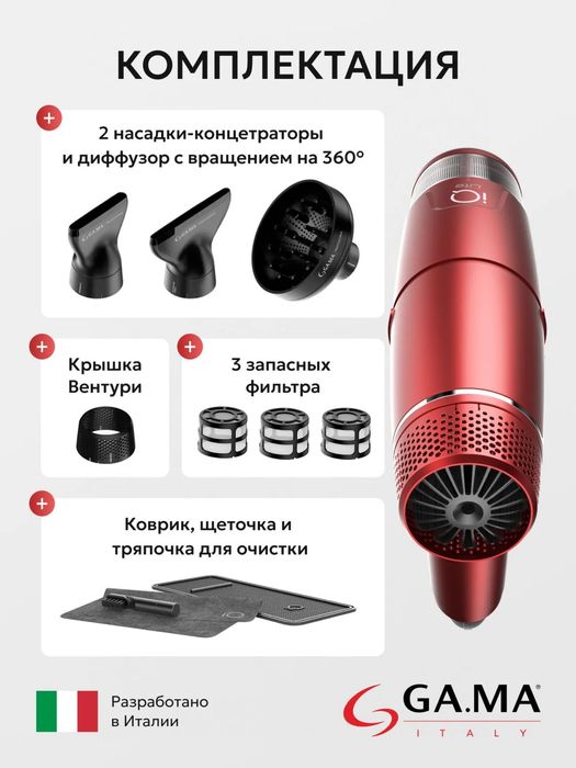Профессиональный фен GaMa IQ Lite Max