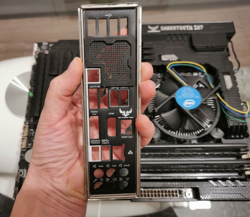 Kit Z87 Sabertooth i7 4770k delided 16G DDR3, 1333