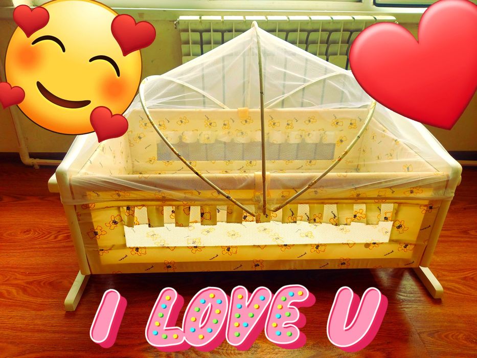 СРОЧНО СРОЧНО Lyulkali kravat sotiladi.

Продаётся кровать-люлька."