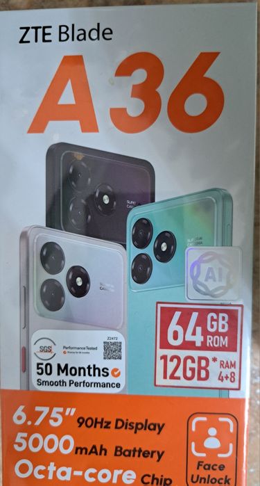Смартфон ZTE A 36
