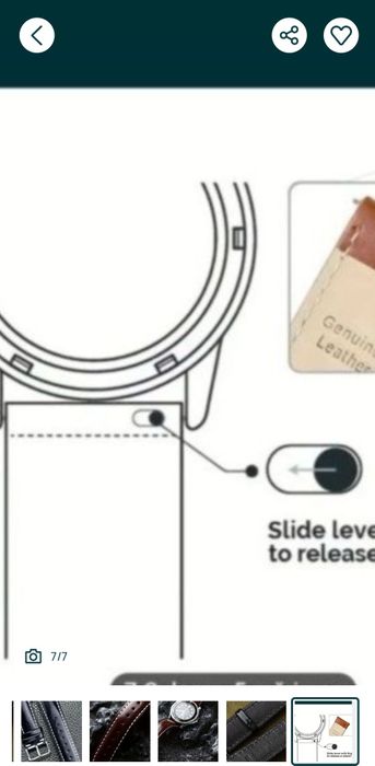 Curea piele cal, 22 mm, cusături manuala, eliberare rapida

- Curea di