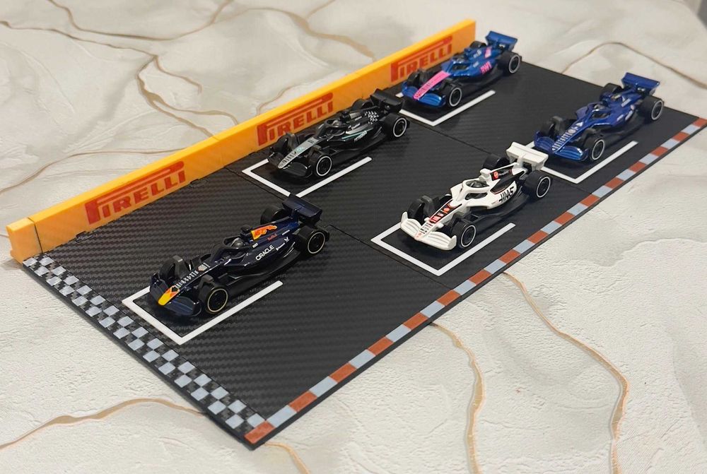 Diorama F1 HotWheels