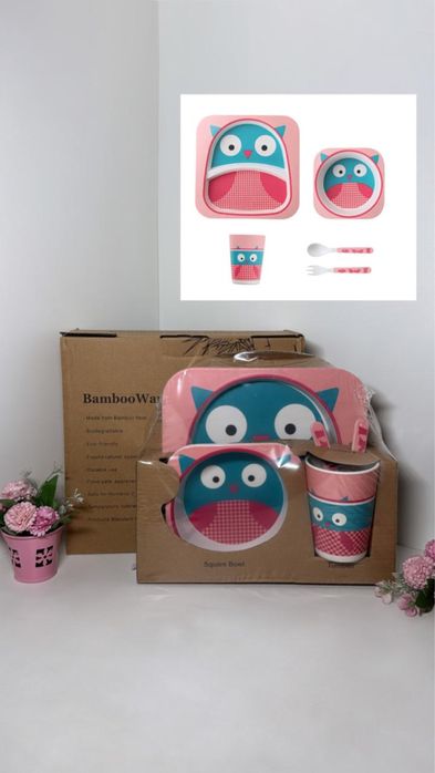 Детская посуда бабмук