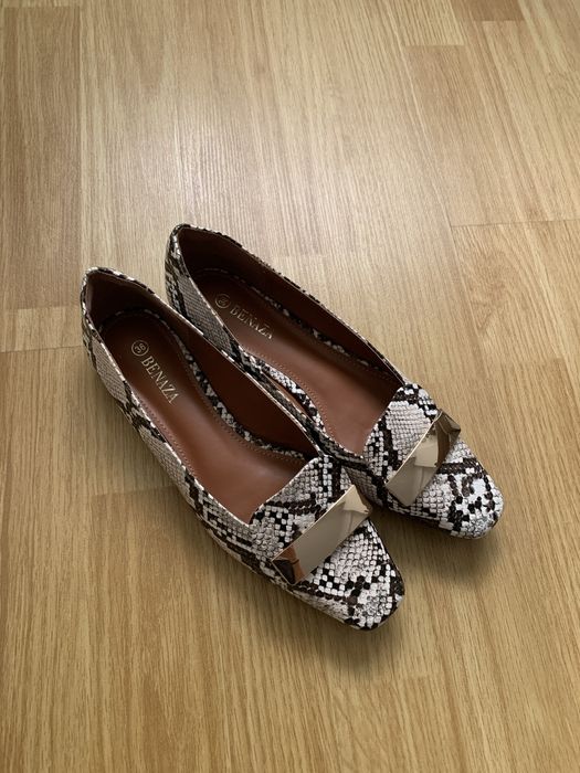 Balerini piele Benaza 36