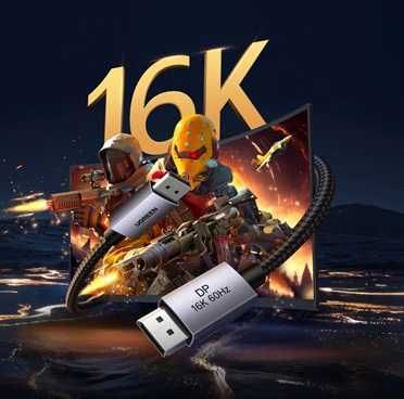 Для видео DP to DP 2.1 Brand UGREEN 16K 360 Гц