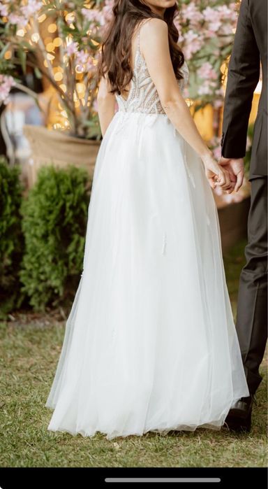 Rochie de mireasa - La mode toujours - 36 marime S