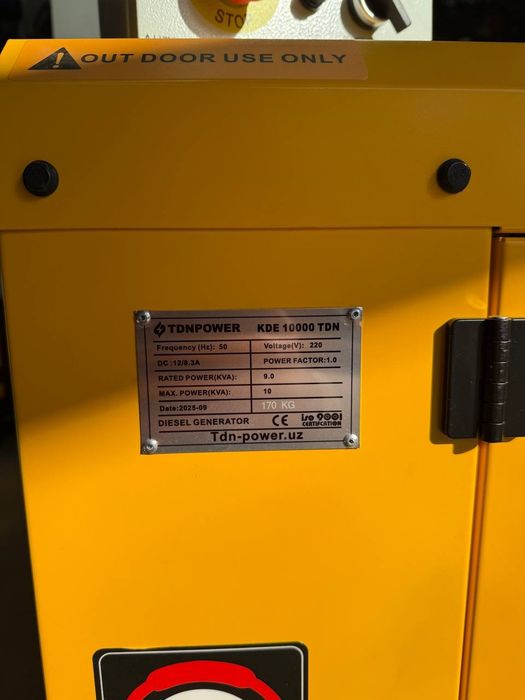 Dizelni generator TDN 10 kva