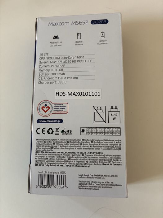 Telefon Maxcom MS652