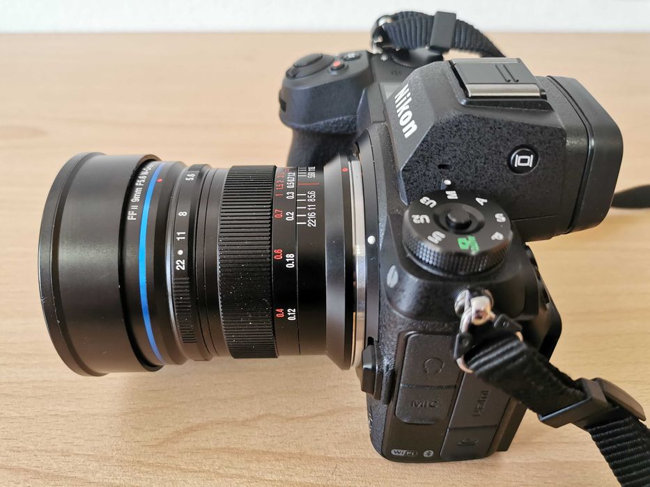 Laowa 9mm f/5.6 FF RL W-Dreamer обектив за Nikon Z фотоапарати