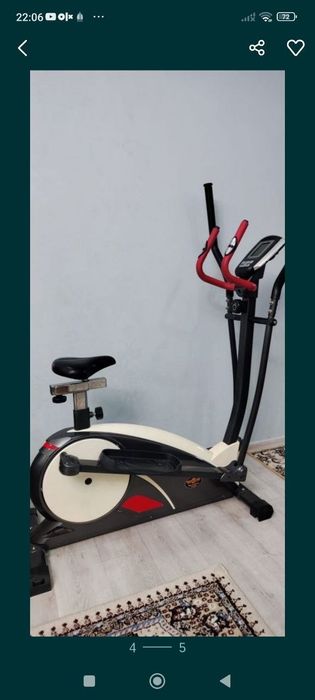 Велотренажёр + лыжи для здоровья и похудения