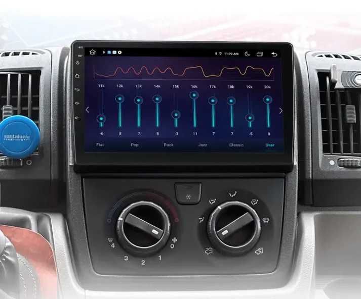 Мултимедия Android Fiat Ducato Peugeot Boxer Citroen Jumper навигация
