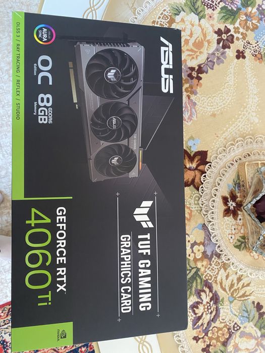 Продам видеуарту 4060ti tuf gaming oc