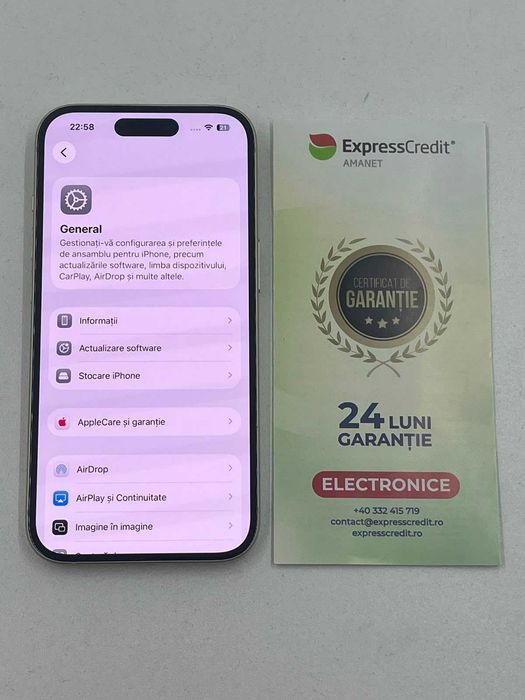 Telefon Apple Iphone 15 (Ag25 Belvedere B.43444) Garantie 2 ani!