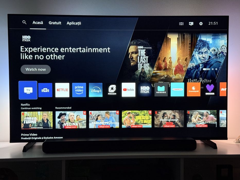 Smar TV Philips  Ambilight de 139 CM