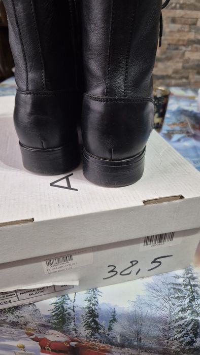 Дамски боти,естествена кожа