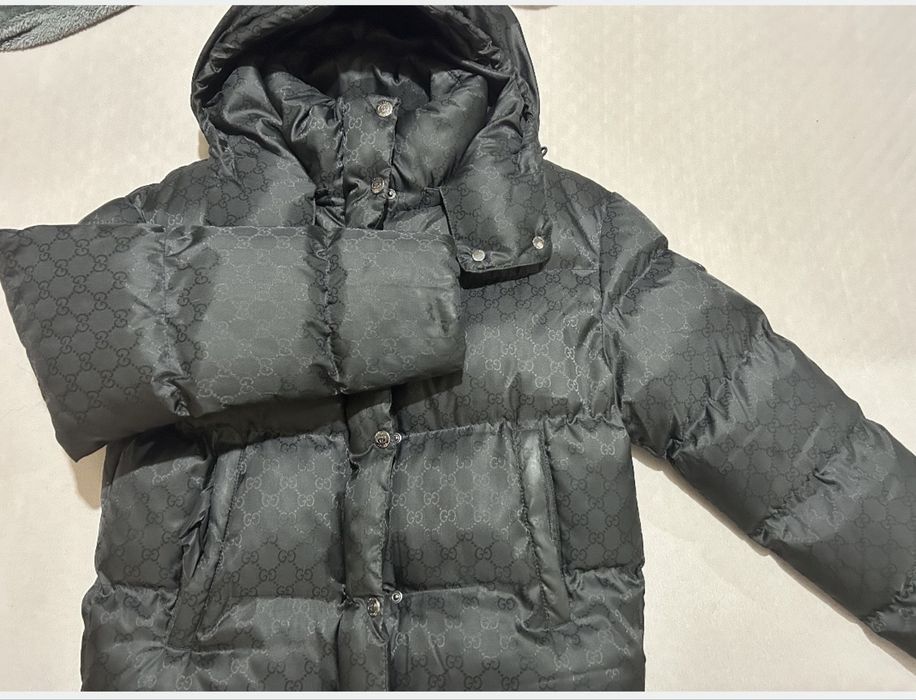 Balenciaga Black 'This Is Not The New Logo' Rain Jacket