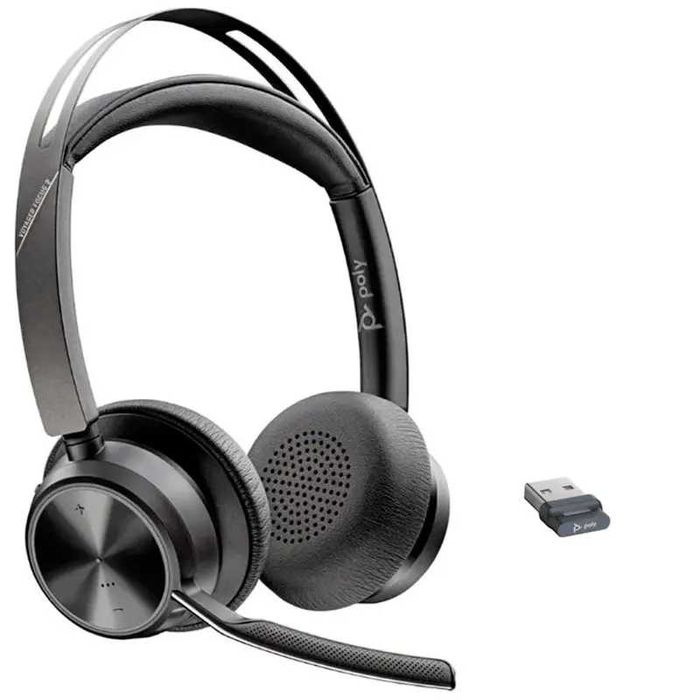 Casti cu microfon Poly Voyager Focus 2