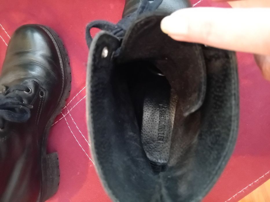 Боти естествена кожа, 40 номер 30 лв