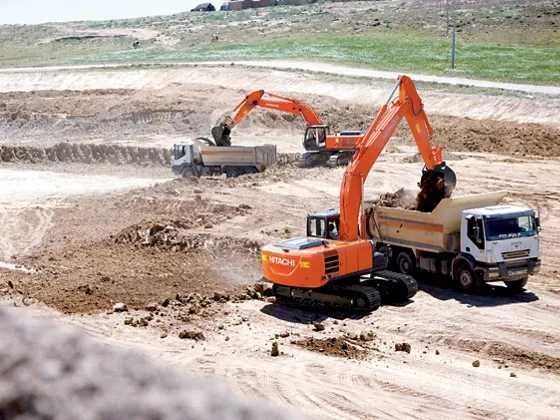 Гусеничный экскаватор HITACHI ZX200-5A ковш 1 м3