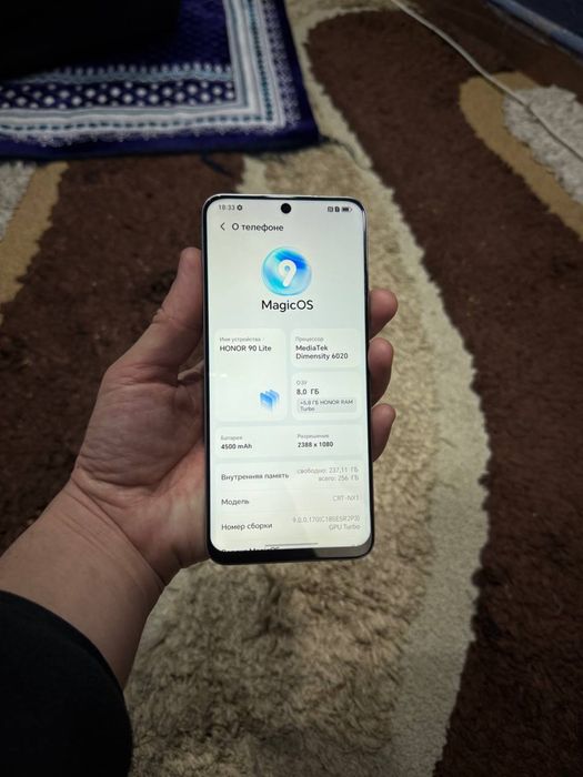HONOR 90 lite 8+5/256gb