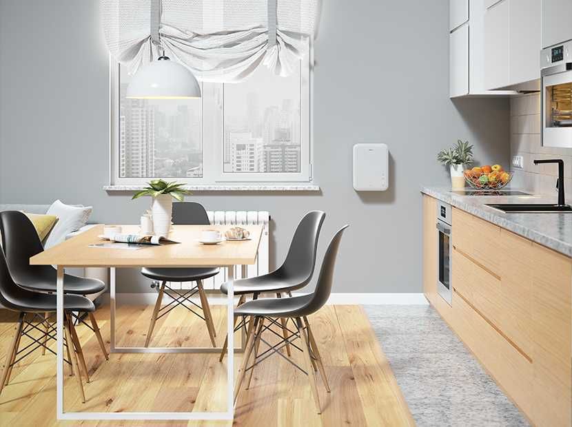 Бризер очиститель воздуха настенный Ballu ONEAIR ASP-80, с Обогревом