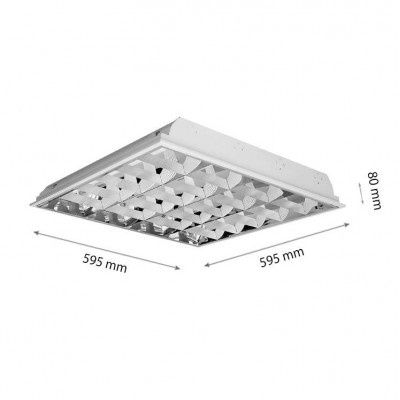 Луминисцентно тяло 4x18W -4 бр.
