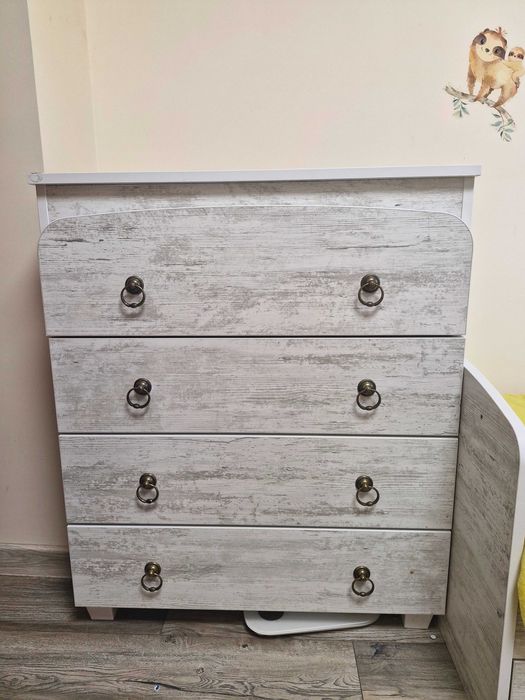 Комплект скрин и легло за дете