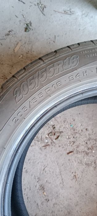 Резина лето.Б.У.ездили 2 месяца