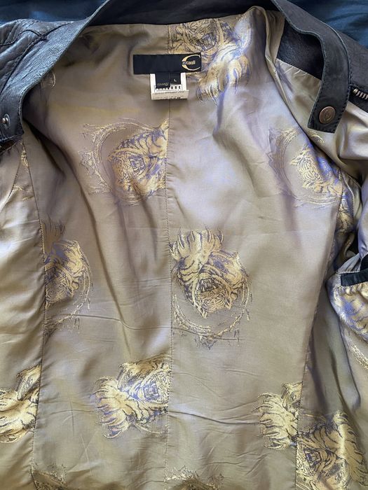 Geaca piele Roberto Cavalli L