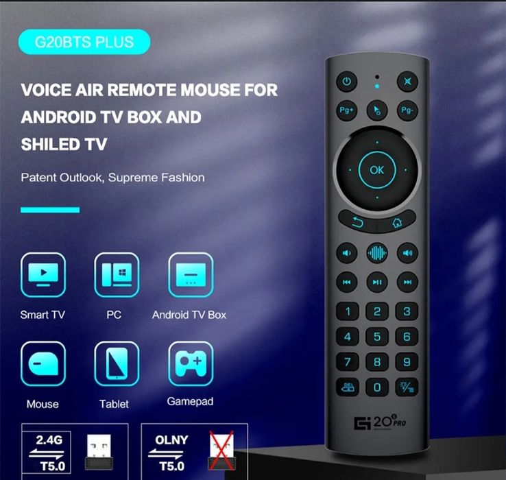Пульт для ТВ бокса G20SPro bt