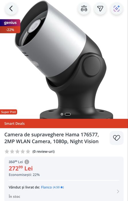 Camera wifi hama 1080 p
