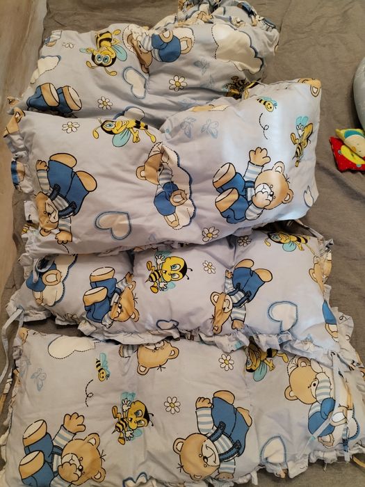 Бебешко гнездо с две лица и цип + подарък обиколник